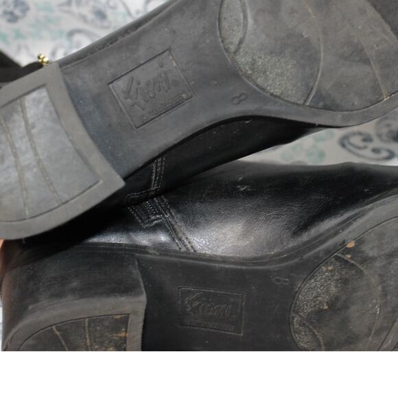 Fioni‎ Boots Black, Knee-High Size 8 - Picture 6 of 9